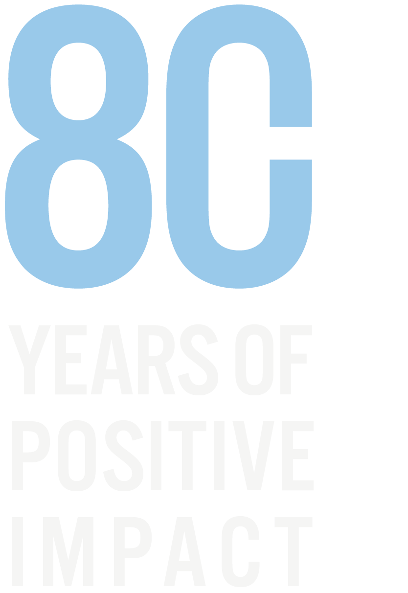 80+ years of positive impact
