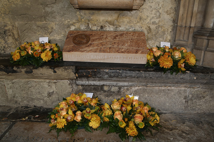 LRDG Memorial, Westminster Abbey.
